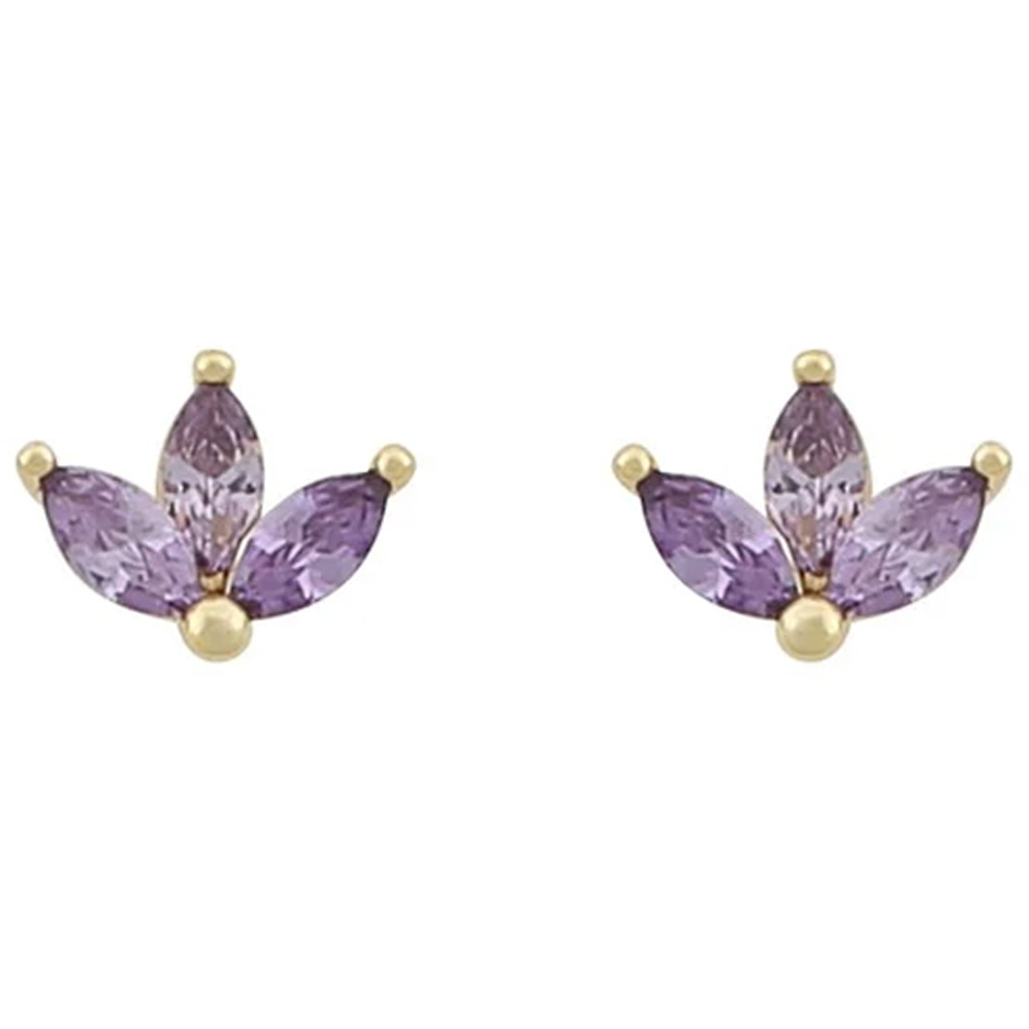 London small ear gold/purple