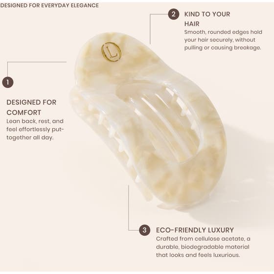 Eco-Friendly Flat Hair Clip