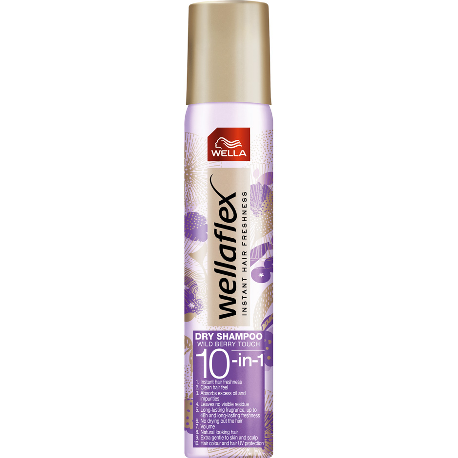 Wellaflex Dry Shampoo Berry Touch, 180 ml Wella Styling Torrschampo