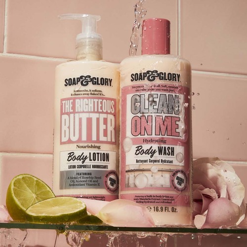 Soap & Glory The Righteous Butter Body Lotion for Softer and Smoother Skin