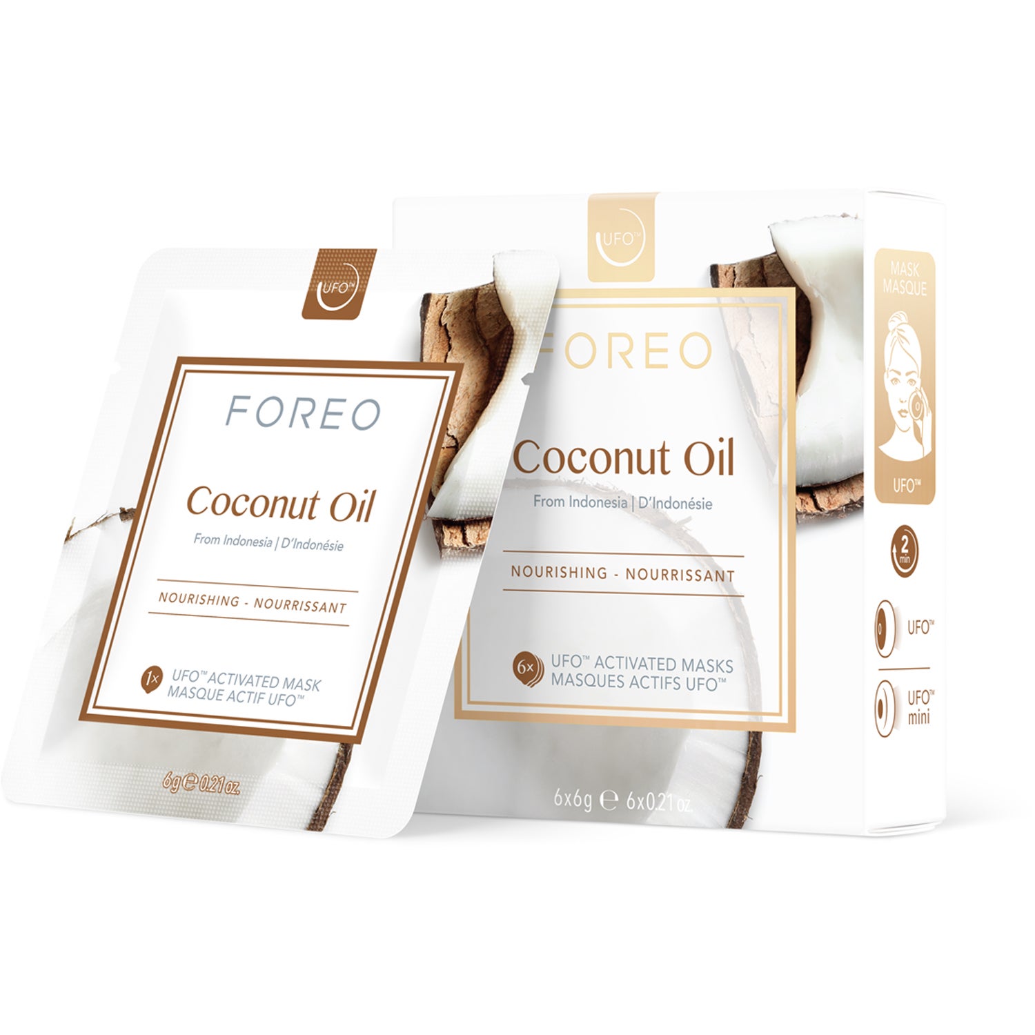 FOREO UFO Mask Natural Collection Coconut Oil - g 36