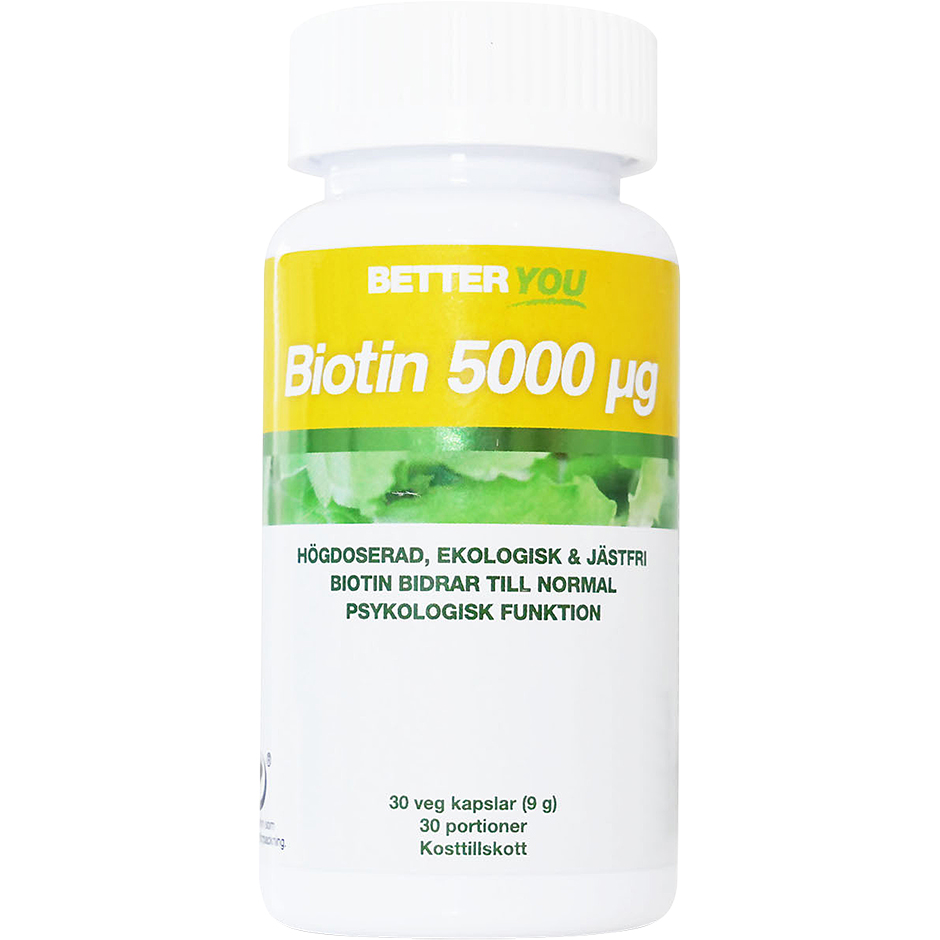 Biotin 5000, Better You Kosttillskott