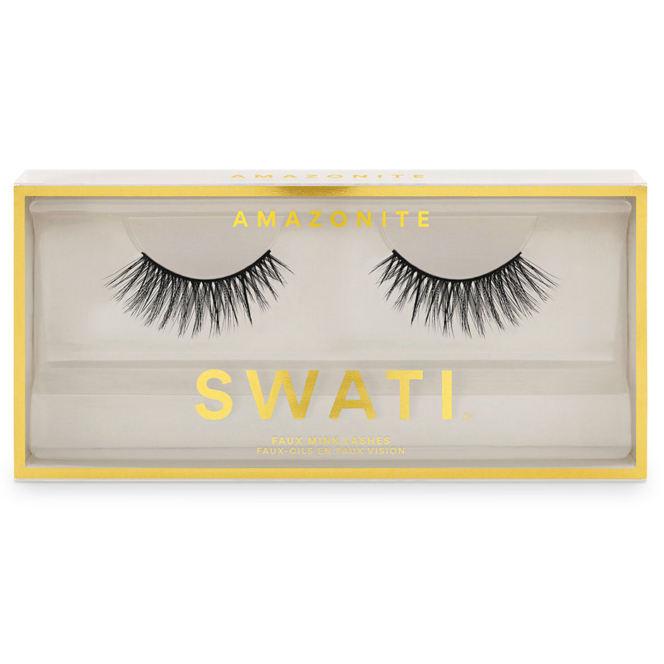 Faux Mink Lashes Amazonite, SWATI Cosmetics Lösögonfransar