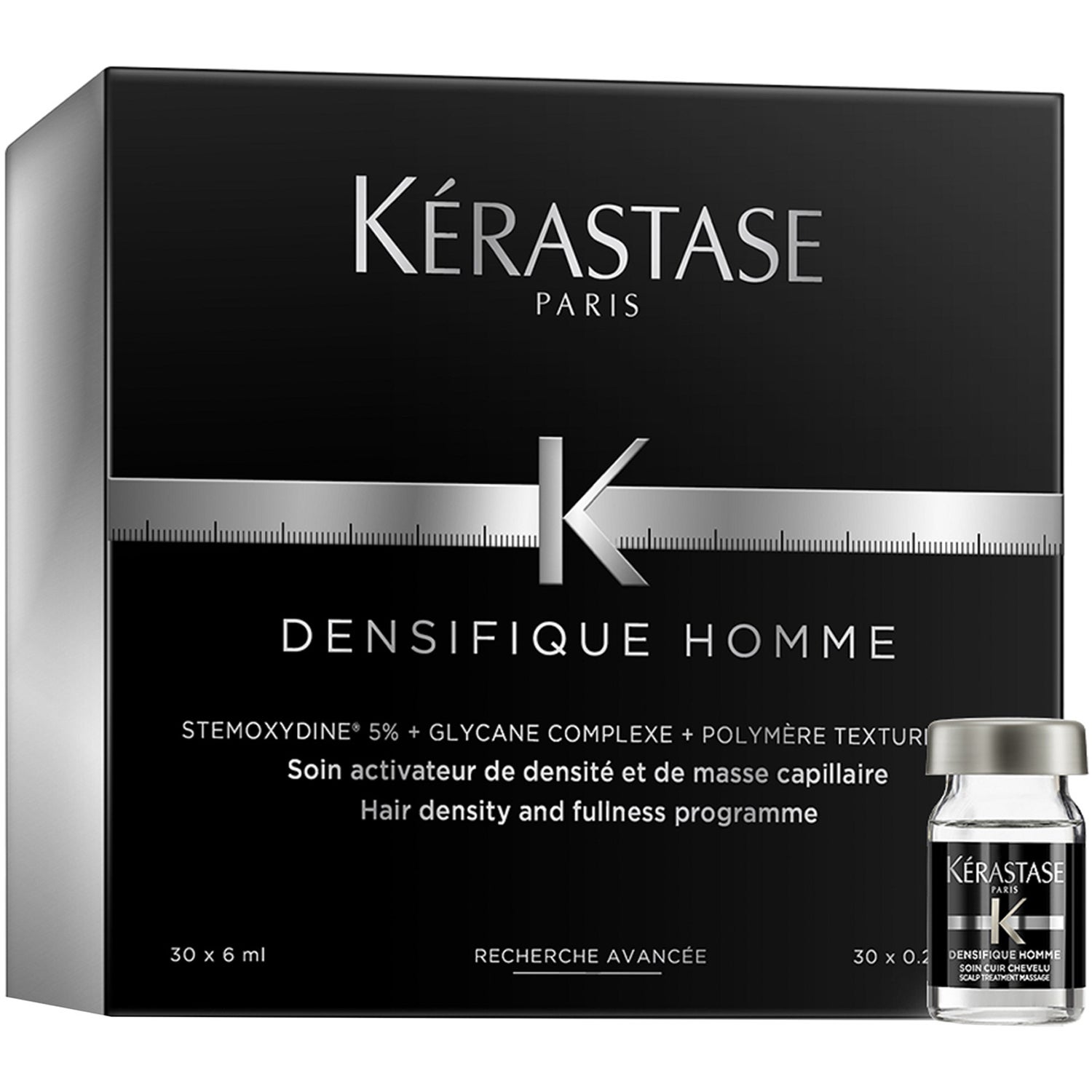 Kérastase Densifique Homme Scalp Treatment Massage 30x6ml - 180 ml