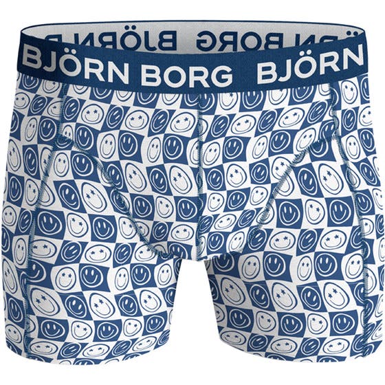 Cotton Stretch Boxer 5p Multipack Black/Blue