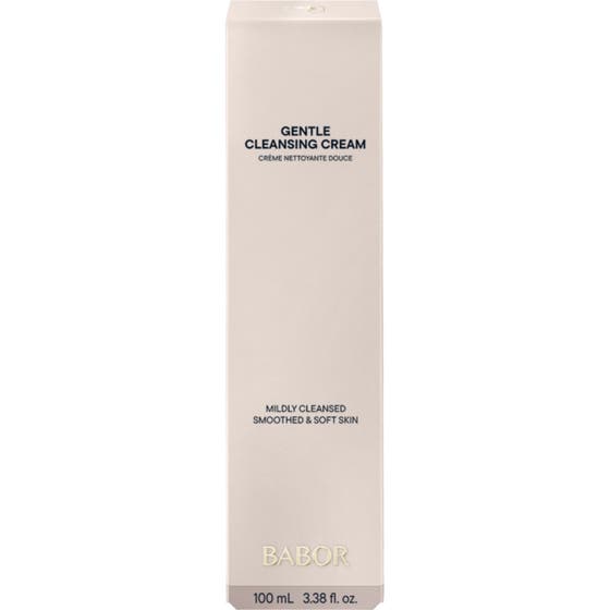 Babor Gentle Cleansing Cream 100 ml krämig ansiktsrengöring torr hud i beige ytterförpackning