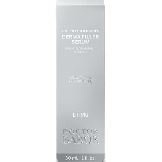 Babor Derma Filler Serum 30 ml babor derma collagen peptide serum i silverkartong för ökad elasticitet och fasthet.