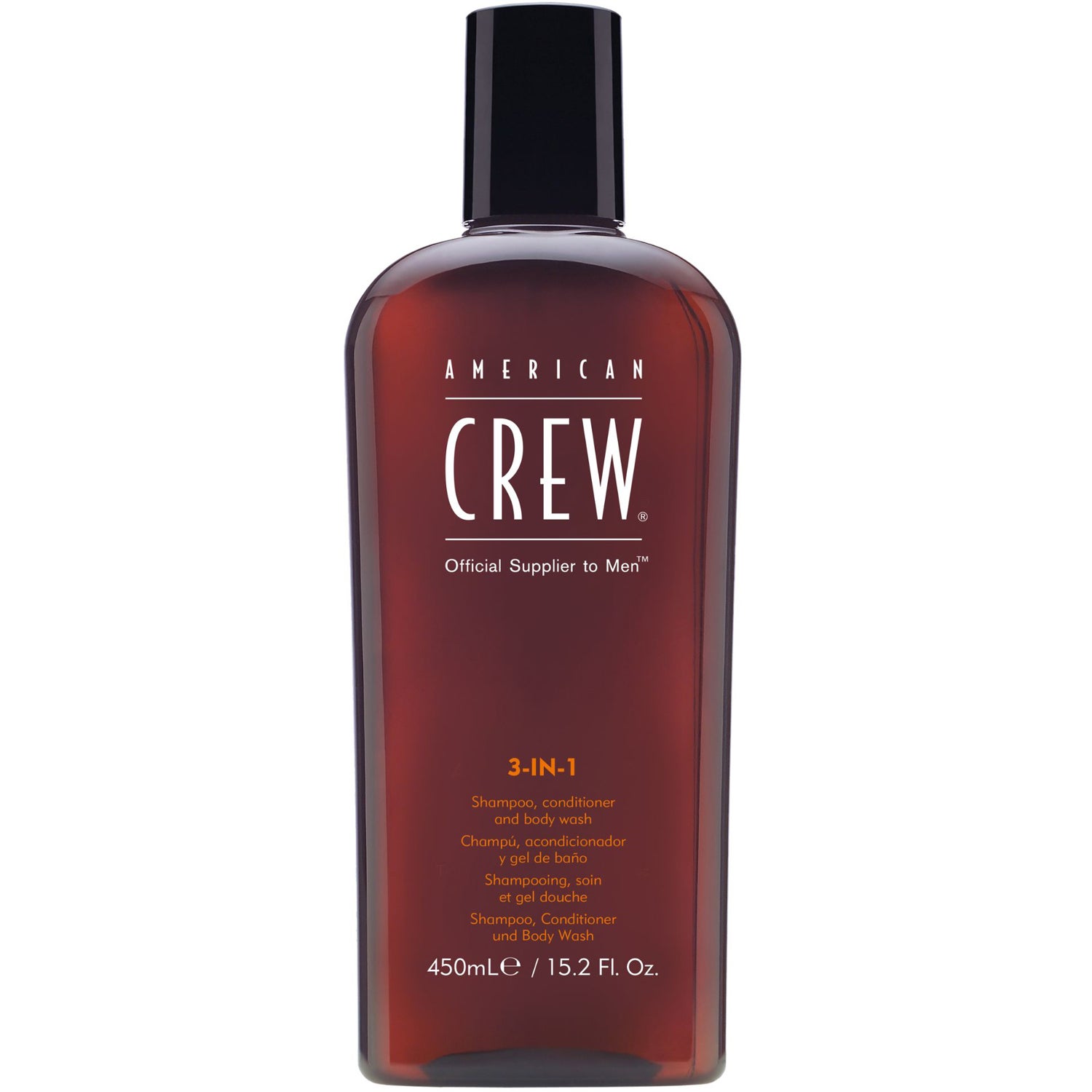 American Crew 3-In-1 Shampoo, Cond-Body Wash 450 ml