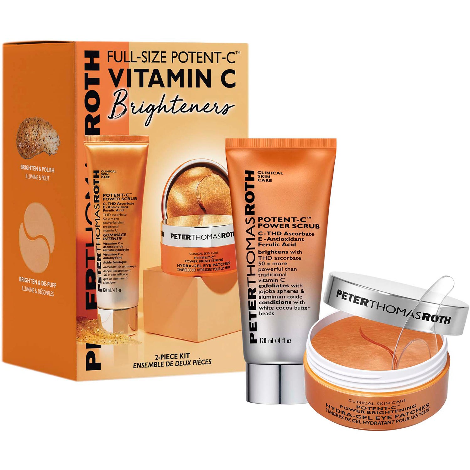 Peter Thomas Roth Full-Size Potent-C™ Duo 120 ml + 60 Pcs Gift box
