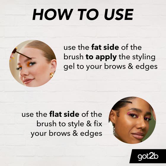 Glued 4 Brows & Edges