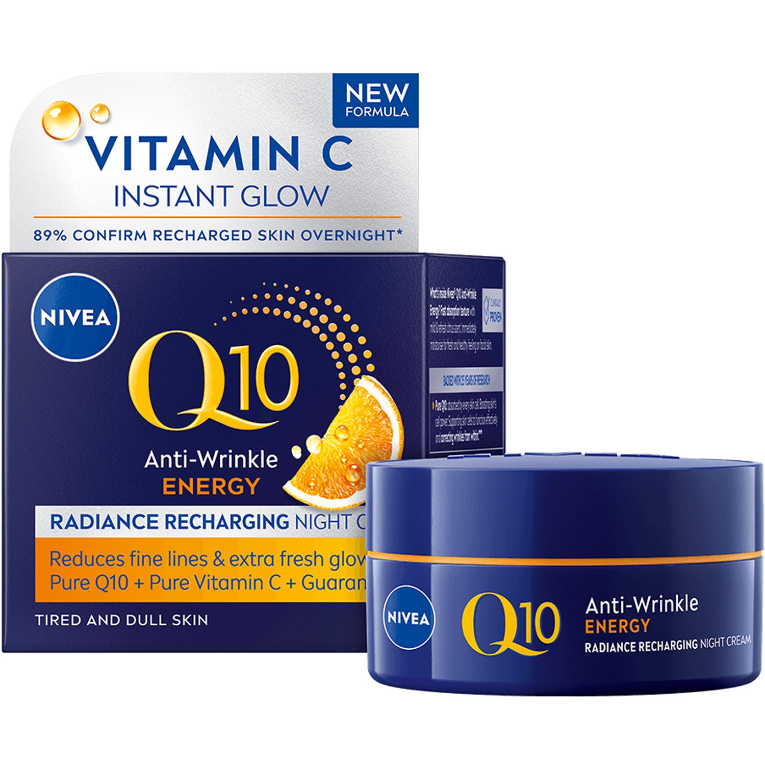 NIVEA Q10 Energy Recharging Night Cream 50 ml