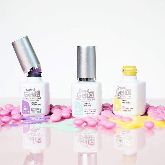 Gel IQ French Pink & Remover Oil Set