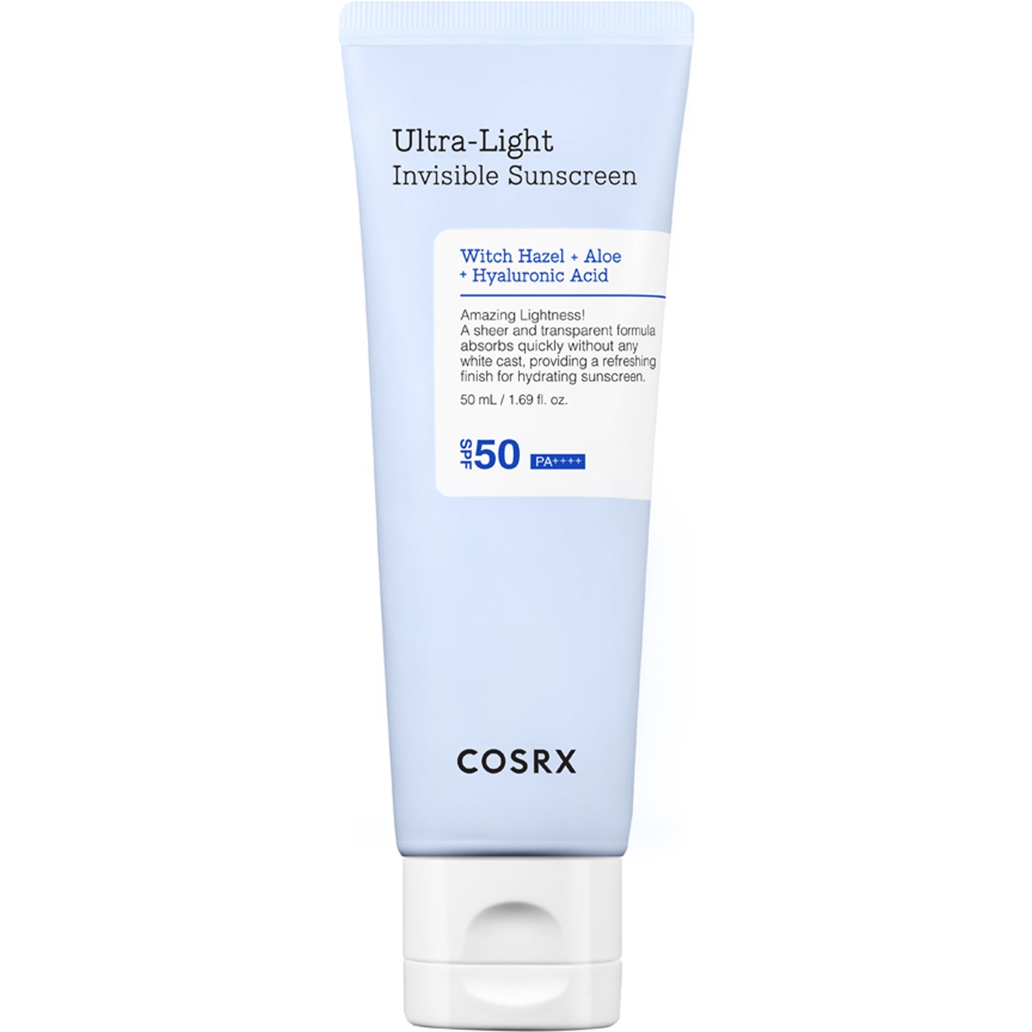 COSRX Ultra-Light Invisible Sunscreen SPF50