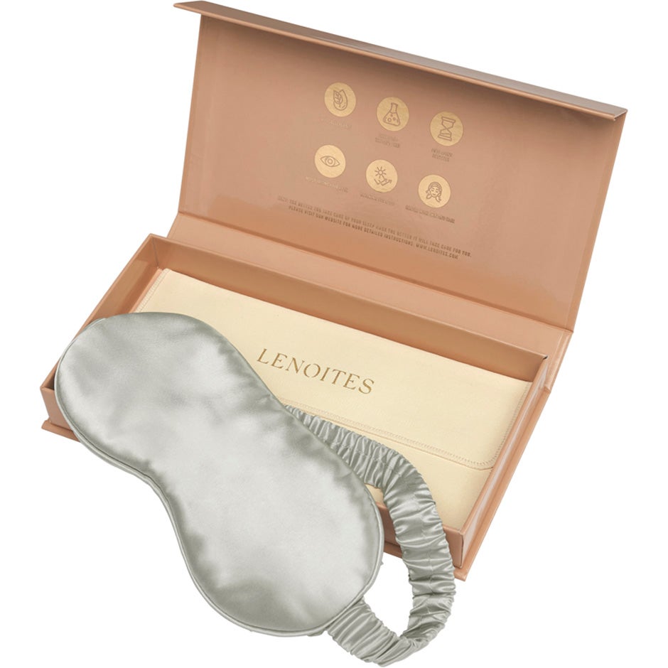 Mulberry Sleep Mask with Pouch,  Lenoites Ansiktsmask