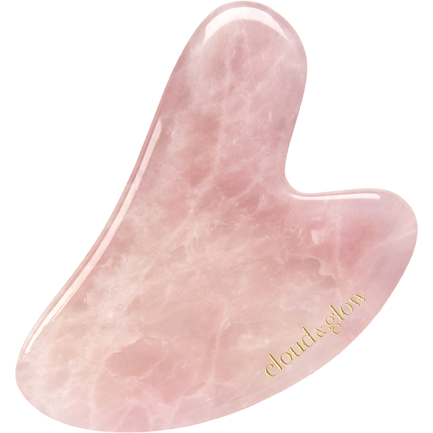Cloud Glow Rose Quartz Gua Sha Pink 1 pcs