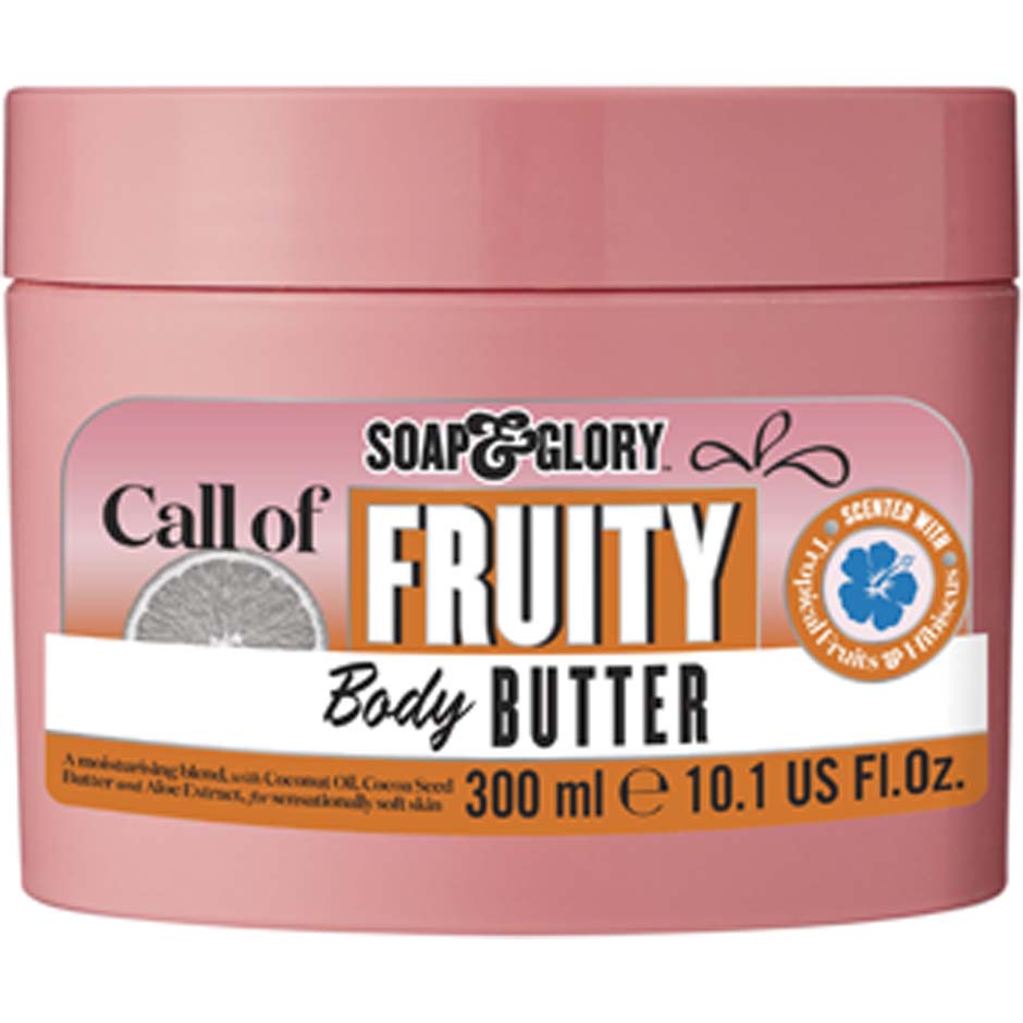 Call of Fruity Body Butter for Hydration and Softer Skin, 300 ml Soap & Glory Body Butter