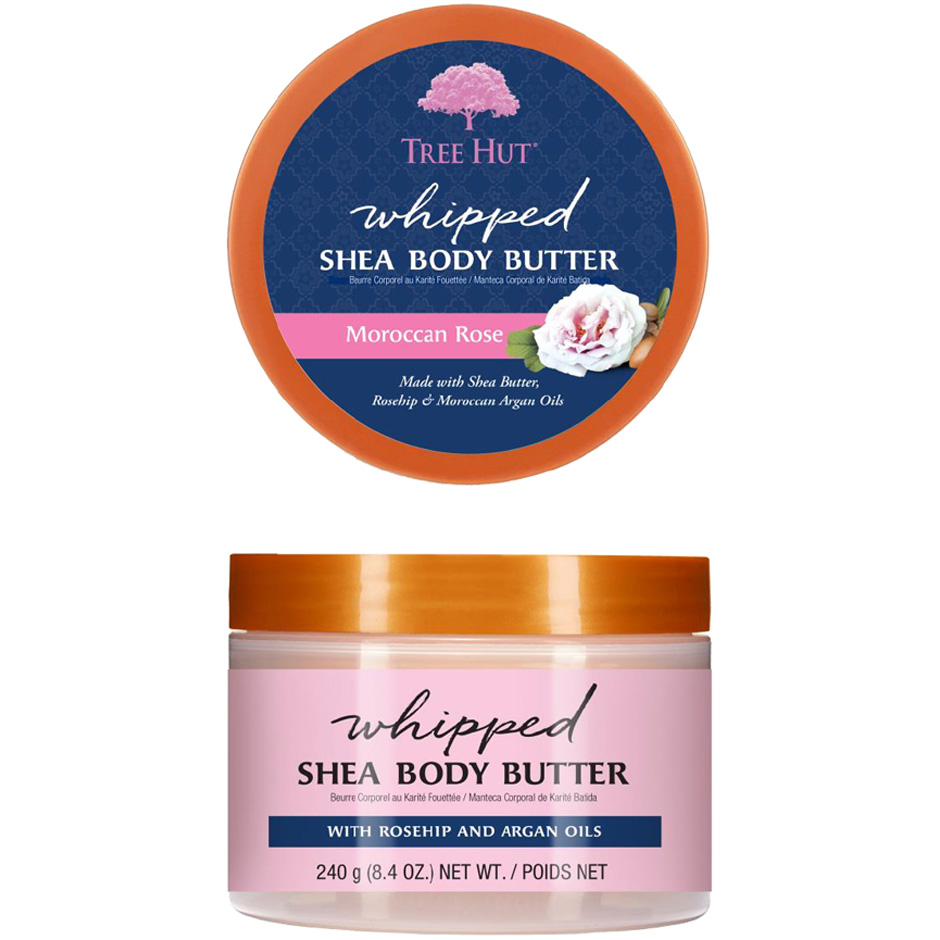 Whipped Body Butter Moroccan Rose, 240 g Tree Hut Body Butter
