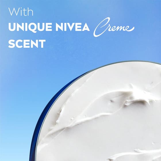 NIVEA Creme Care 250 ml krämig återfuktande duschtvål i tre varianter med vitamins and oils för sund hudkänsla.