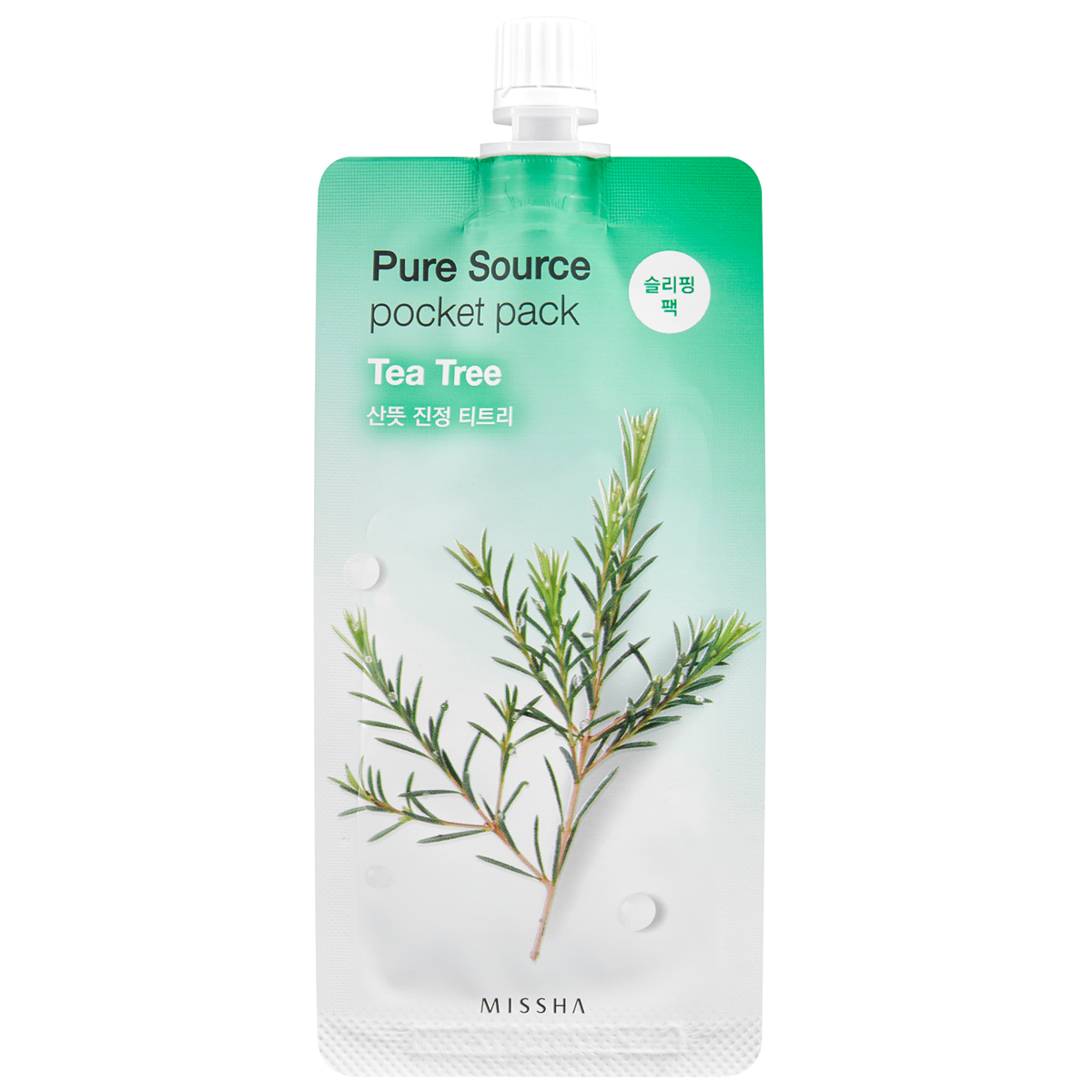 Pure Source Pocket Pack (Tea Tree), MISSHA Ansiktsmask