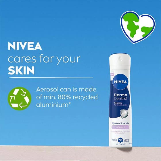 Antiperspirant Deo Spray Derma Control Restore Sensitive