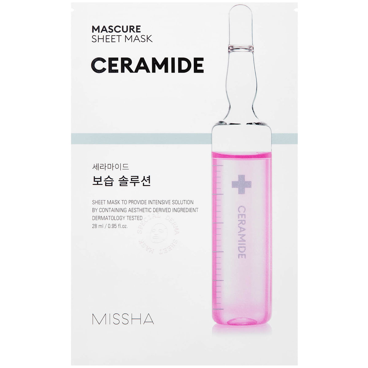 Mascure Moisture Barrier Solution Sheet Mask, 27 ml MISSHA Steg 7: Sheet Mask