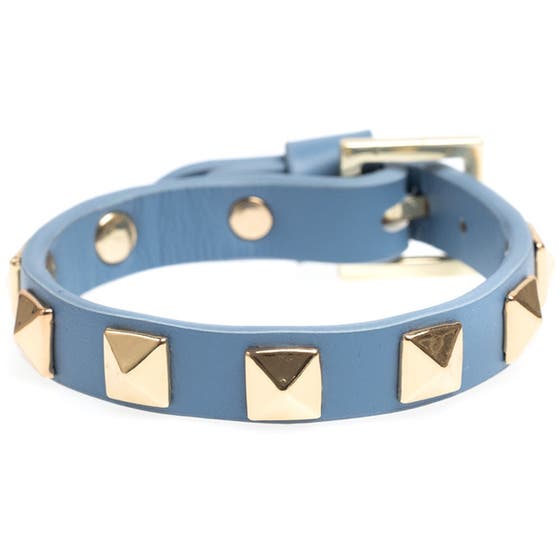 Leather Stud Bracelet