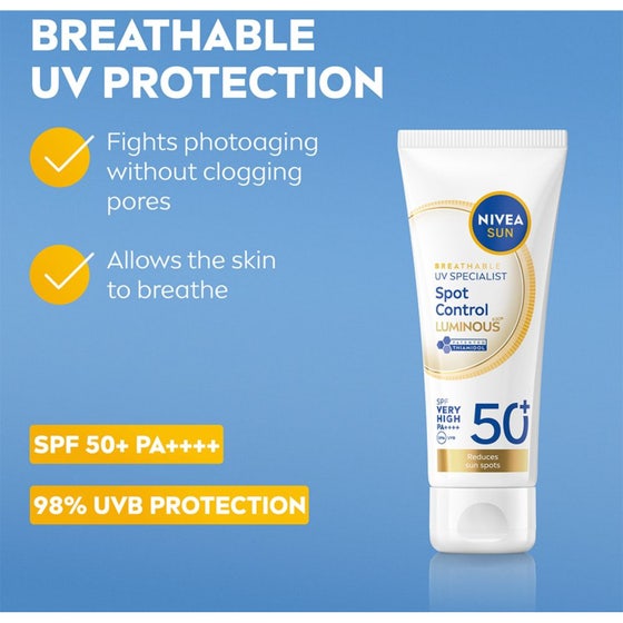 NIVEA UV Face Luminous630 Dark Spot Control SPF 50+ 40 ml | Eleven.se