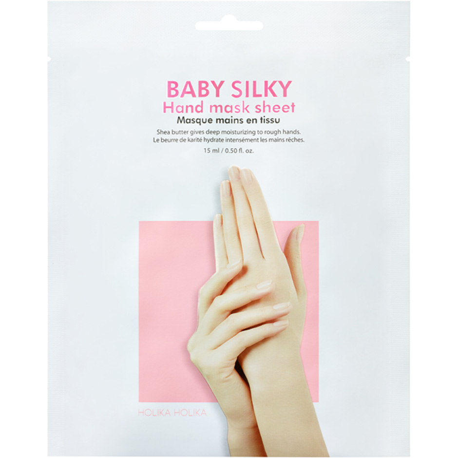 Holika Holika Baby Silky Hand Mask Sheet, Holika Holika Handkräm