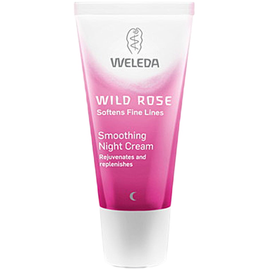 Weleda Wild Rose Smoothing Night Cream,  30ml Weleda Naturlig skönhet