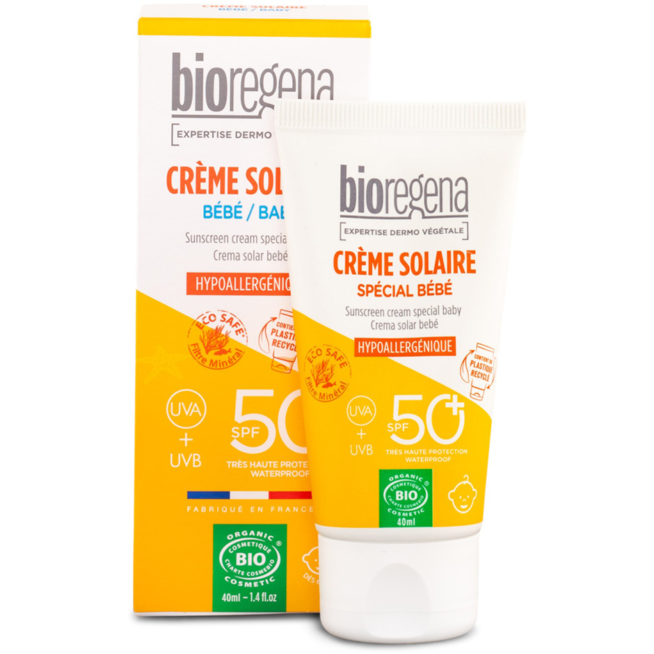 Sunscreen Cream Baby, 40 ml Bioregena Solprodukter