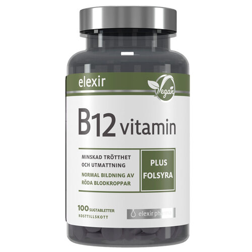 Elexir Pharma Vitamin B-12 Vegan