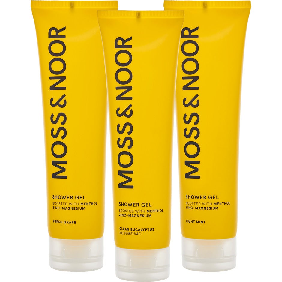 Moss & Noor After Workout Shower Gel Mixed 3 pack - 450 ml