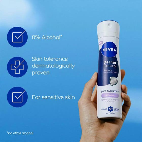 Antiperspirant Deo Spray Derma Control Restore Sensitive
