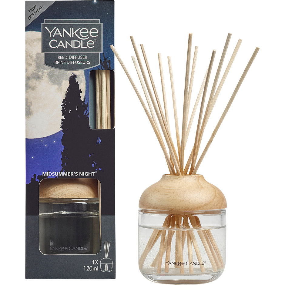 Reed Diffuser - Midsummers Night, Yankee Candle Doftljus