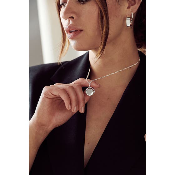 Vintage Clean Coin Spinner Silver