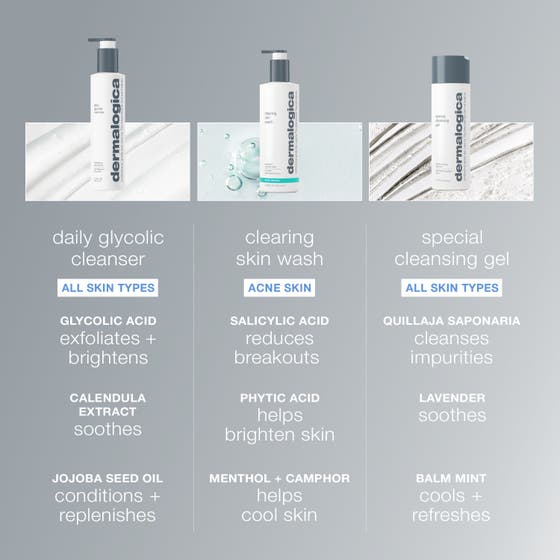 Dermalogica Daily Glycolic Cleanser 150 ml daglig glykolsyra rengöring som masseras in för en jämn hudton.