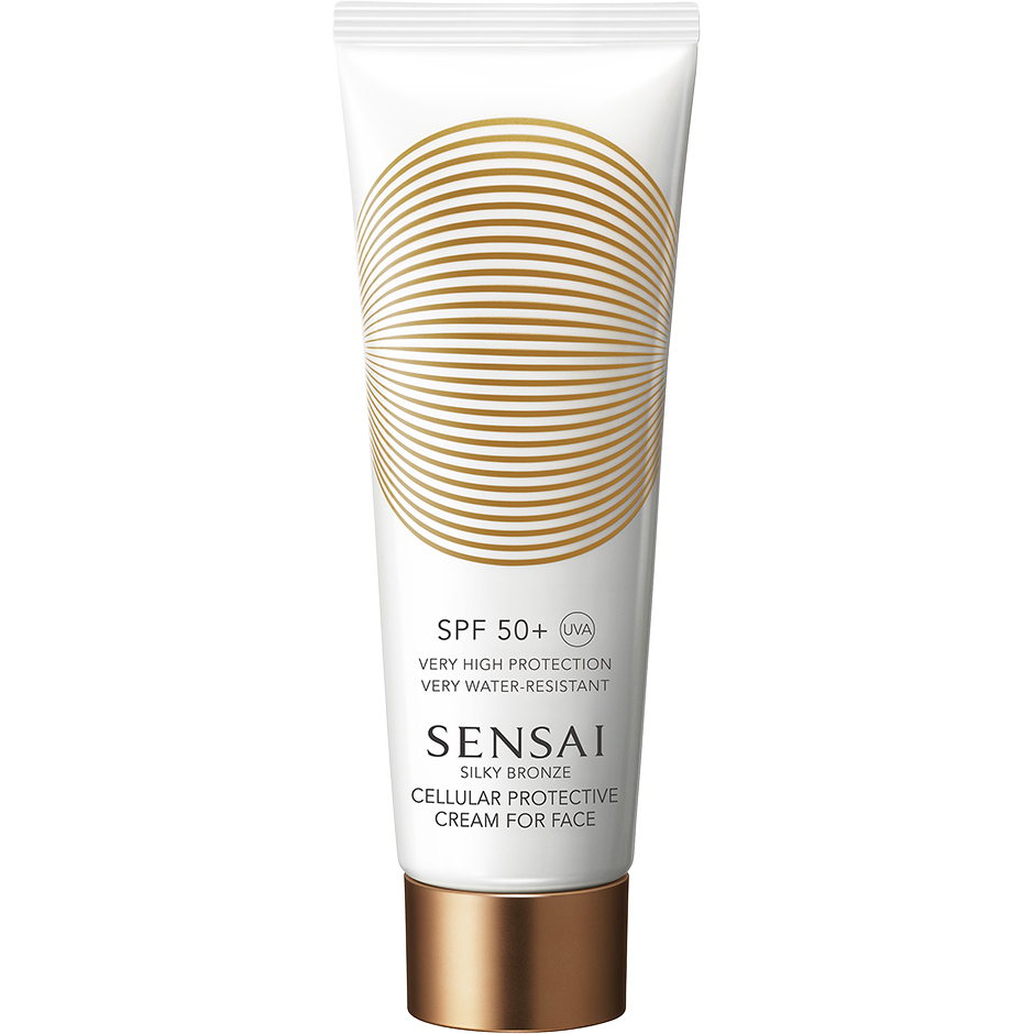 Silky Bronze Cellular Protective Cream For Face Spf50+, Sensai Solskydd Ansikte