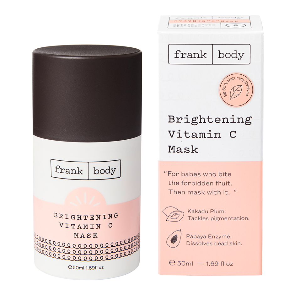 Brightening Vitamin C Mask, 50 ml Frank Body Ansiktsmask