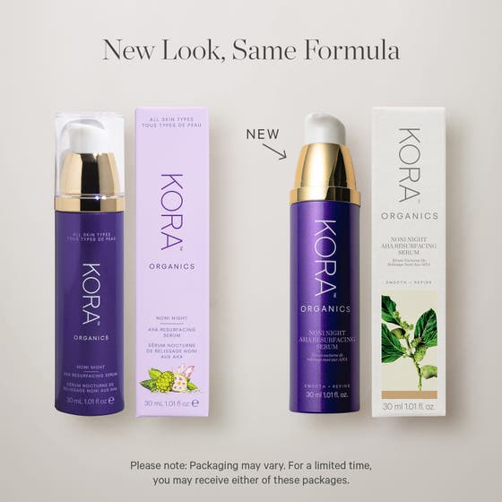 Noni Night AHA resurfacing Serum