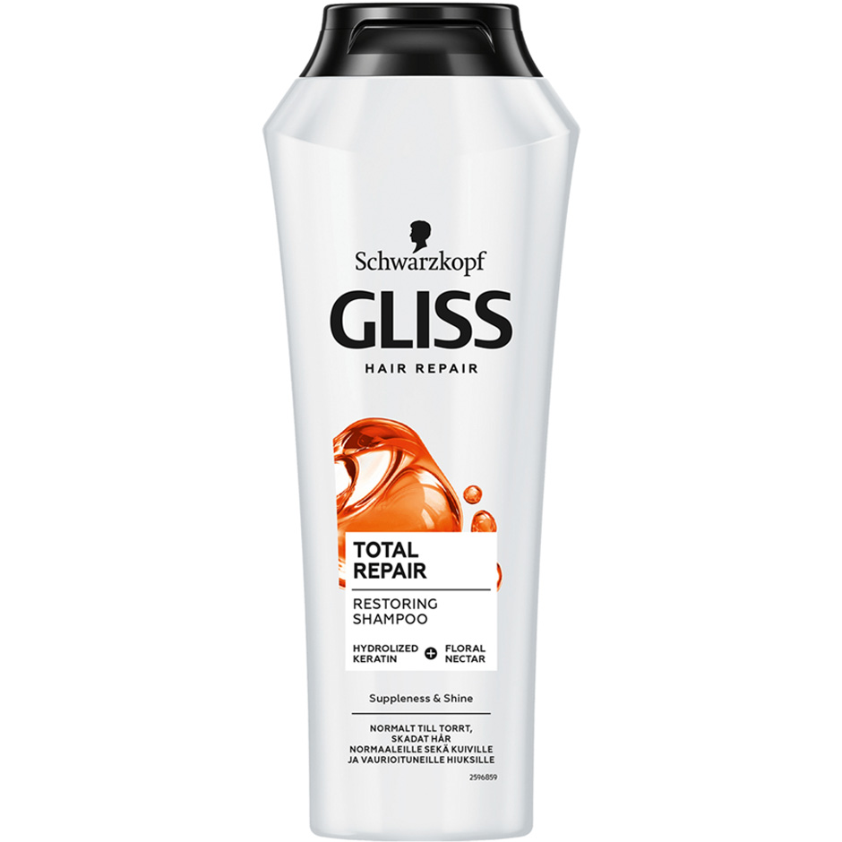 Gliss Shampoo Total Repair, 250 ml Schwarzkopf Schampo