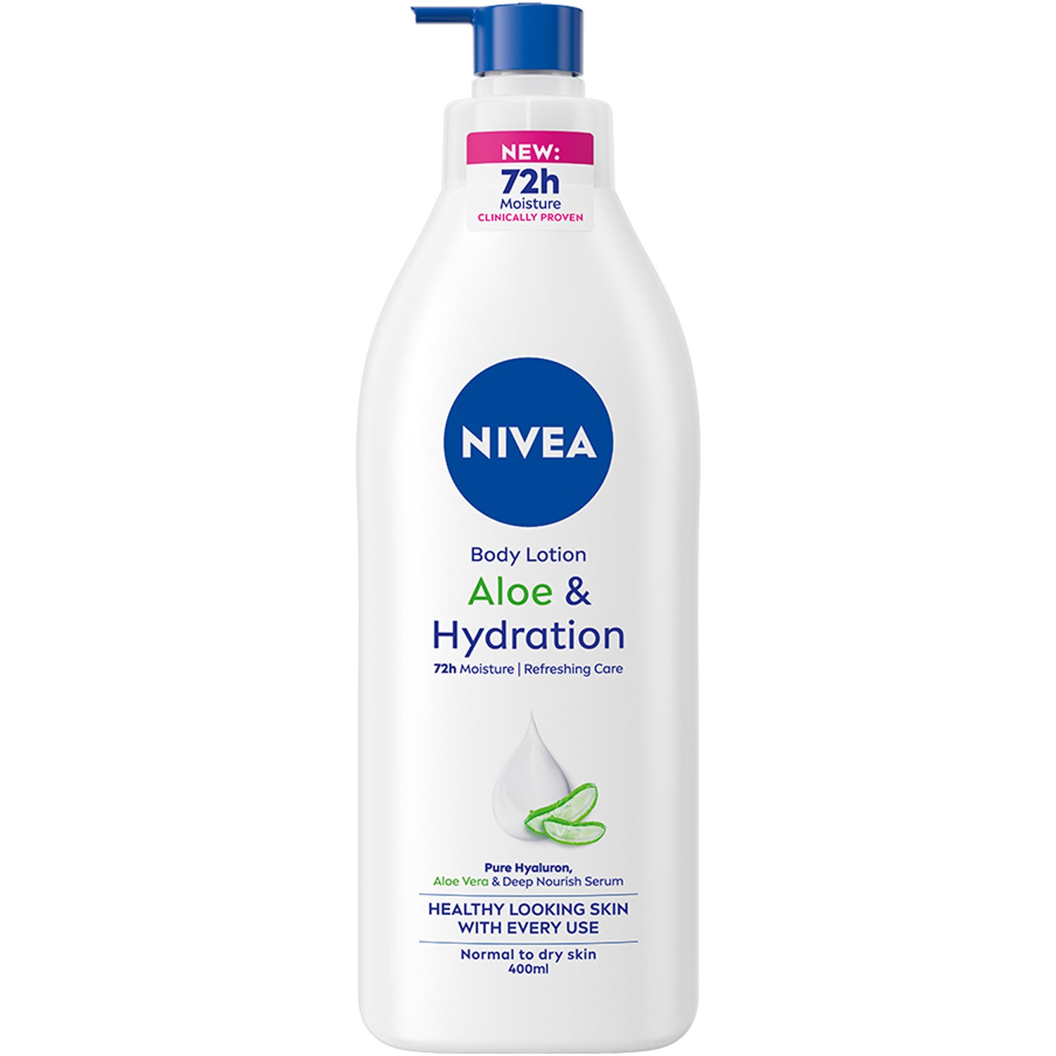 NIVEA Aloe & Hydration Pump Body Lotion 400 ml