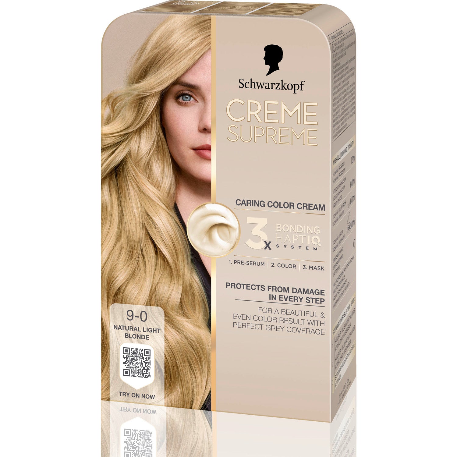 Schwarzkopf Schwarzkopf Creme Supreme 9-0 Natural Light Blonde - 1 pcs parfym