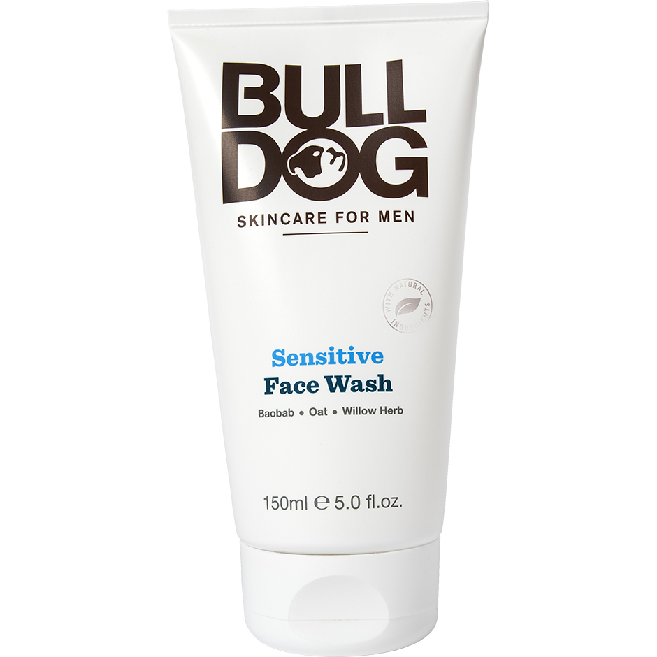 Bulldog Sensitive Face Wash 150 ml Bulldog Ansiktsrengöring för män