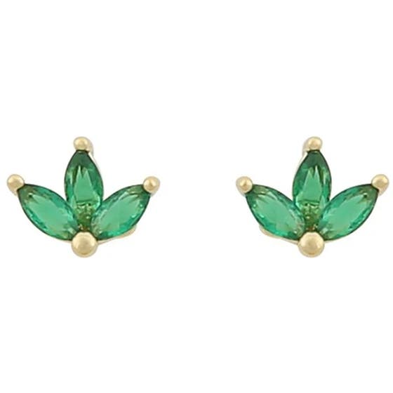 London small ear gold/green