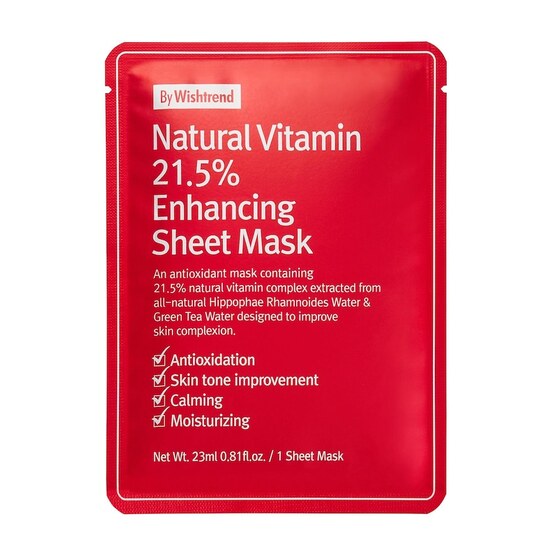 Natural Vitamin 21,5 % Enhancing Sheet Mask