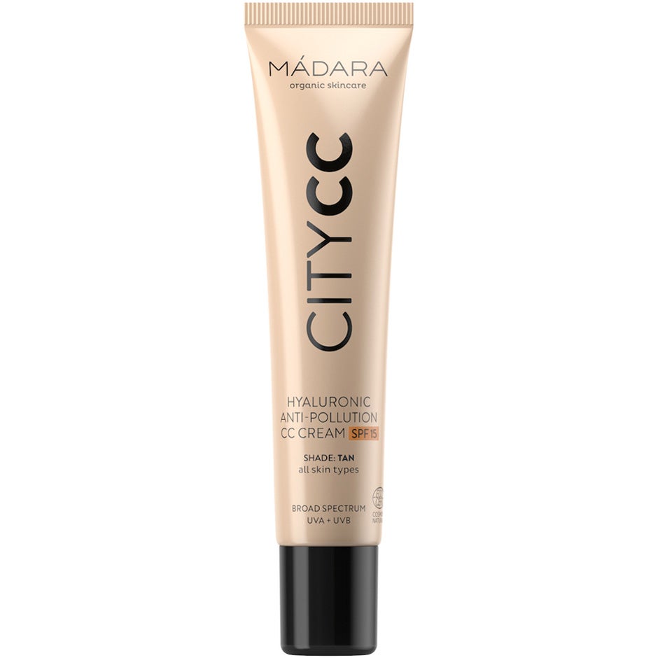 MÁDARA City CC Hyaluronic Anti-pollution CC Cream SPF15 Tan - 40 ml