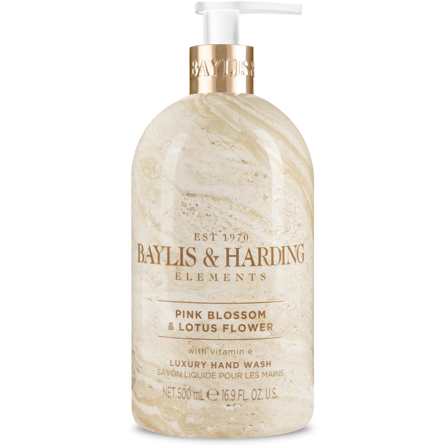 Baylis Harding Elements Hand Wash Pink Blossom Lotus Flower 500 ml