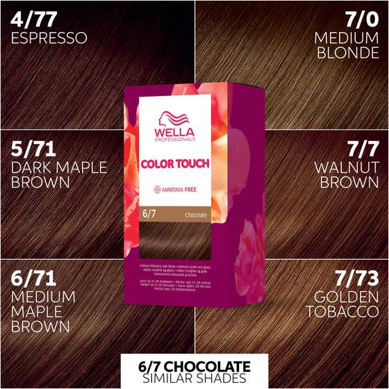 Chocolate Brown Hair Color Trio