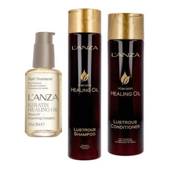 Keratin Healing Oil Shampoo, Conditioner And Treatment