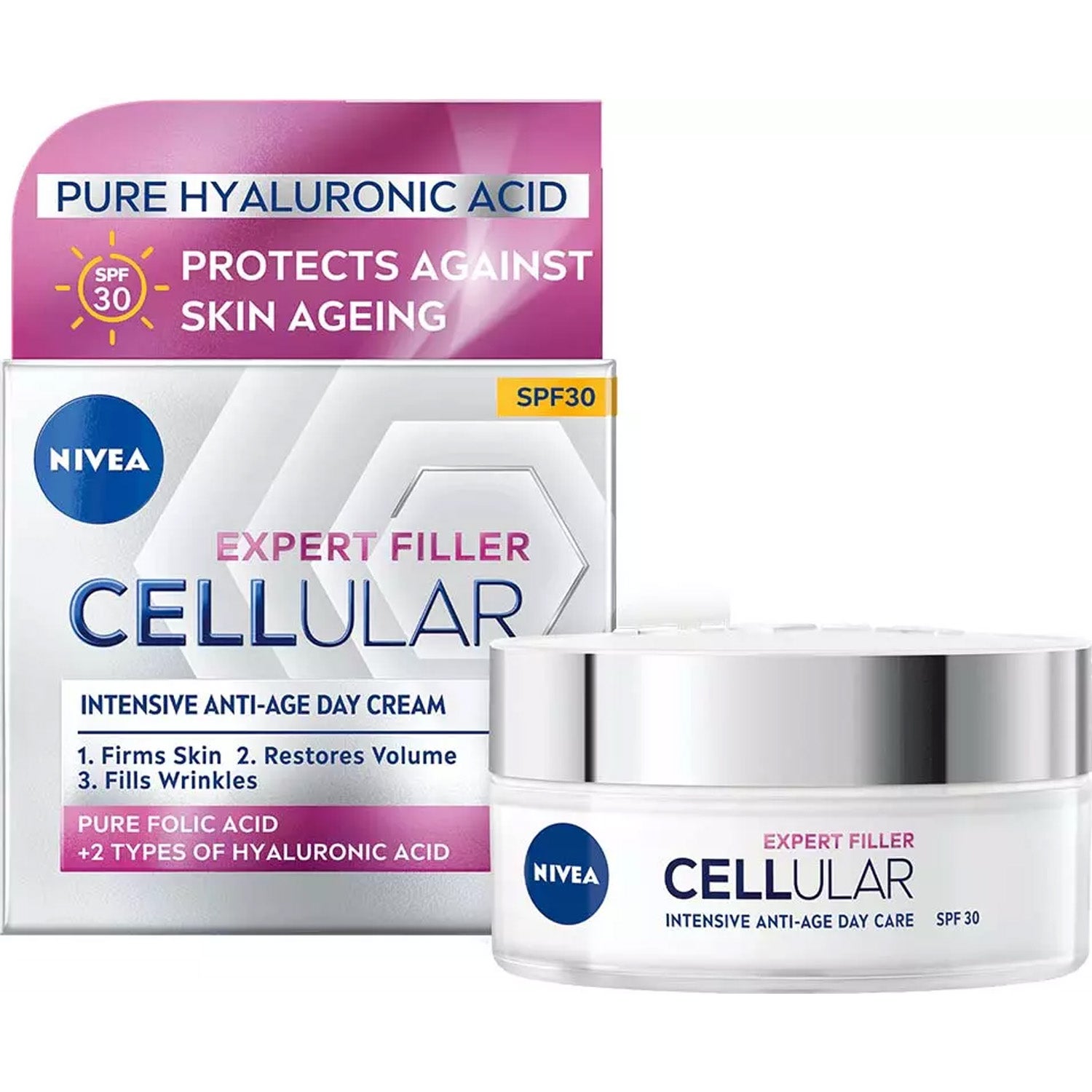 Nivea NIVEA Cellular Expert Filler Intensive Anti-Age Day Cream SPF30 50 ml parfym